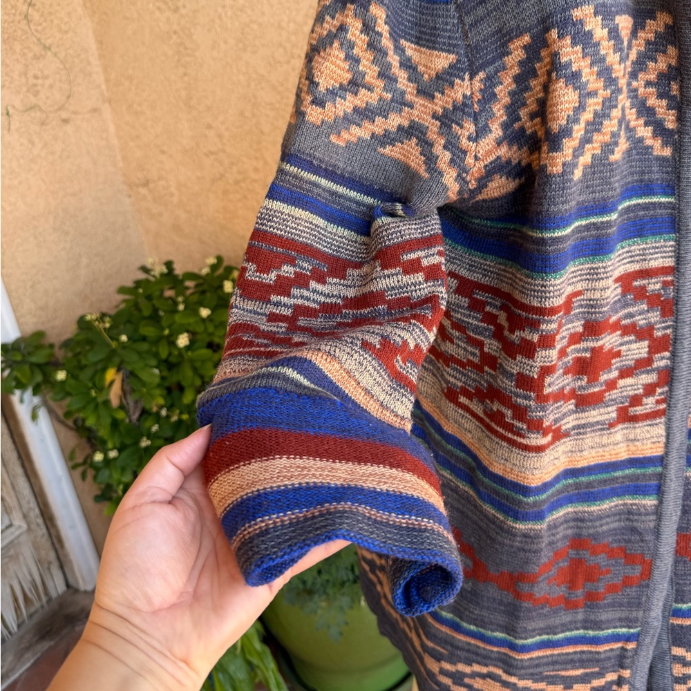 Easy Chic Women's Multicolor Patterned Cardigan (… - image 4